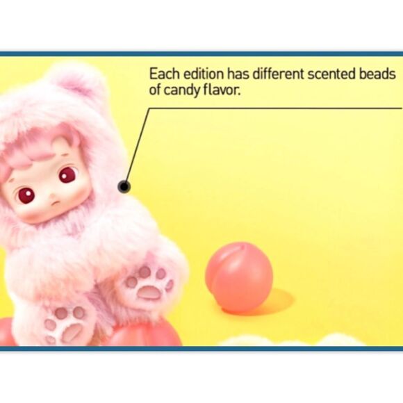 Haci Pupu Gummy Bear Series Vinyl Plush Pendant Blueberry - Picture 4 of 16